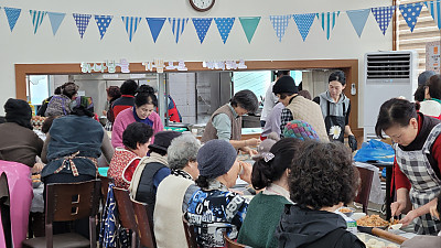 이웃초청 성탄전야 봉사